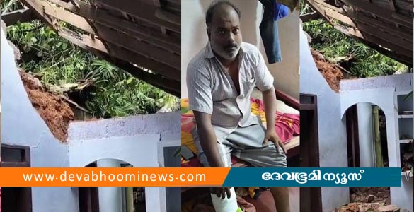 കോഴിക്കോട് വീടിനു മുകളിലേക്ക് ആൽമരം കടപുഴകി വീണു; നാലുപേര്‍ക്ക് പരിക്ക്