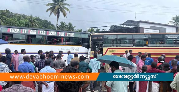 ചെങ്ങന്നൂരില്‍ കെഎസ്ആര്‍ടിസി ബസും ടൂറിസ്റ്റ് ബസും കൂട്ടിയിടിച്ച് അപകടം; നിരവധി പേര്‍ക്ക് പരിക്ക്
