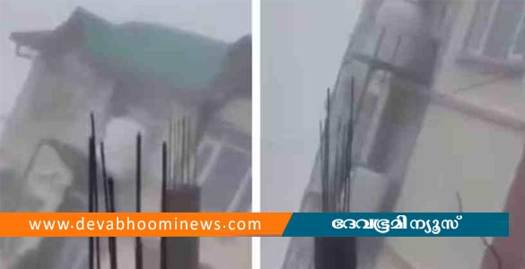 ഷിംലയിൽ 5 നില കെട്ടിടം തകർന്നു വീണു; ആളപായമില്ല