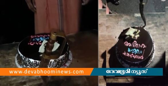 എസ്ഡിപിഐ നേതാവിന്റെ രക്തസാക്ഷി ദിനം കേക്ക് മുറിച്ച് ആഘോഷിച്ച് ആര്‍എസ്എസ്; കേസ്
