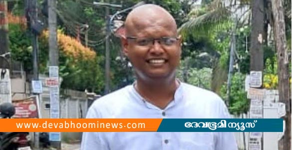 കെപിസിസി ഡിജിറ്റല്‍ മീഡിയ സെല്‍ എറണാകുളം ജില്ലാ കോർഡിനേറ്റർ ഓഫീസിനുള്ളില്‍ ജീവനൊടുക്കിയ നിലയില്‍