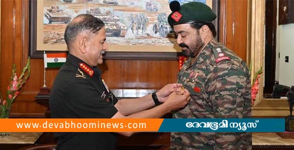 ദാദാസാഹേബ് ഫാൽക്കെ പുരസ്കാരം: മോഹൻലാലിനെ ആദരിച്ച് കരസേന