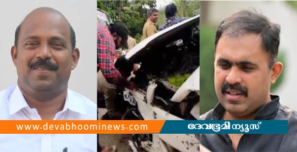 പൊലീസിന്‍റെ ഇന്‍റർസെപ്റ്റർ വാഹനമിടിച്ചു; അബിൻ വർക്കി സഞ്ചരിച്ച കാറടക്കം അപകടത്തിൽപ്പെട്ടു