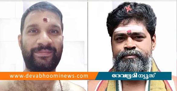 പ്രസാദ് ഇ ഡി ശബരിമല മേല്‍ശാന്തി; എം ജി മനു നമ്പൂതിരി മാളികപ്പുറം മേല്‍ശാന്തി