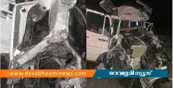 രാജസ്ഥാനിൽ നിർത്തിയിട്ട ട്രക്കിൽ ട്രാവലർ ഇടിച്ചു കയറി അപകടം; 15 മരണം