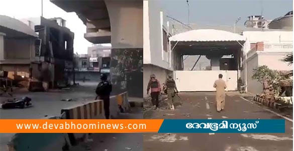 പെഷവാറില്‍ അര്‍ധസൈനിക വിഭാഗത്തിന്റെ ആസ്ഥാനത്ത് ചാവേര്‍ ആക്രമണം; മൂന്ന് മരണം