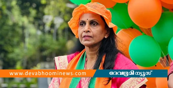 ചട്ടവിരുദ്ധ നടപടിയുമായി തിരുവനന്തപുരത്തെ ബിജെപി സ്ഥാനാര്&zwj;ഥി ആര്&zwj; ശ്രീലേഖ