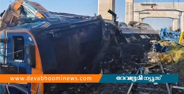 ട്രെയിനിന് മുകളിൽ ക്രെയിൻ മറിഞ്ഞുവീണു; തായ്&zwnj;ലൻഡിൽ 22 പേർ മരിച്ചു