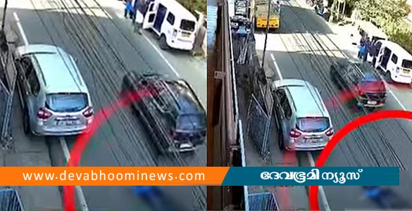 എളമക്കരയിൽ വിദ്യാർഥിനിയെ ഇടിച്ചു തെറിപ്പിച്ച ശേഷം കാര്&zwj; നിര്&zwj;ത്താതെ പോയി