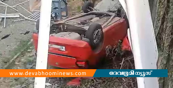 പുലർ&zwnj;ച്ചെ വീട്ടുകാരെ പൂട്ടിയിട്ട് കാറുമായി പുറത്തുപോയി; 14 കാരൻ അപകടത്തിൽപ്പെട്ടു