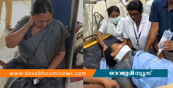 കെഎസ്&zwj;യു ആക്രമണം: മന്ത്രി വീണാ ജോർജിന്&zwj;റെ കഴുത്തിന് ക്ഷതം