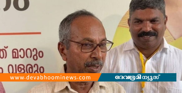 കെപിസിസി പ്രസിഡന്&zwj;റ് സണ്ണി ജോസഫിന്&zwj;റെ സഹോദരന്&zwj; ബിജെപി വേദിയില്&zwj;