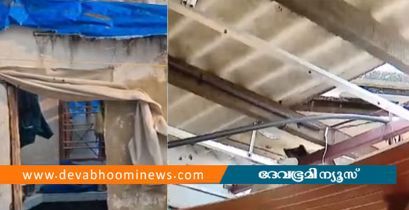 ചെല്ലാനത്ത് ചുഴലിക്കാറ്റിൽ അഞ്ച് വീടുകൾ തകർന്നു; വൻ നാശനഷ്ടം