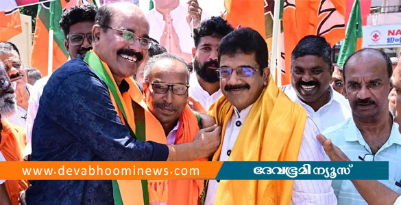 കെപിസിസി പ്രസിഡന്റ് സണ്ണി ജോസഫിന്റെ സഹോദരന്&zwj; ബിജെപിയില്&zwj; ചേര്&zwj;ന്നു