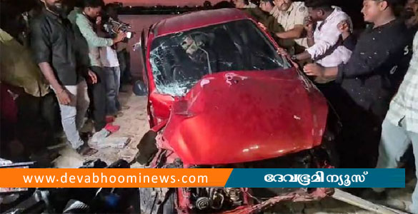 കൊല്ലത്ത് അമിത വേഗതയിലെത്തിയ കാറിടിച്ച് കായിക താരങ്ങൾക്ക് പരിക്ക്