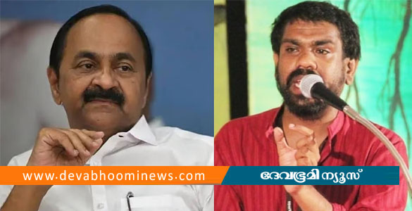 'മേനോൻ ഇപ്പോൾ എങ്ങനെ വന്നു' മുഖ്യമന്ത്രി അംബേദ്കറെ വായിക്കണമെന്ന് കോൺഗ്രസ് നേതാവ്