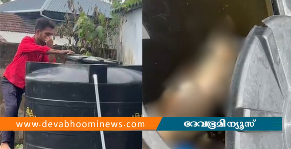 പാലക്കാട് നാ​യ​യെ കൊ​ന്ന് കു​ടി​വെ​ള്ള ടാ​ങ്കി​ൽ ഇ​ട്ടു
