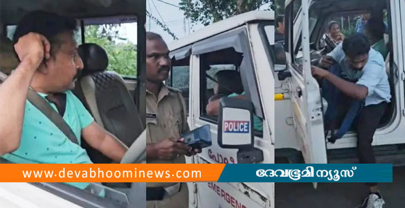 പത്തനംതിട്ടയിൽ മദ്യപിച്ച് അപകടകരമായി ജീപ്പോടിച്ച ഡാൻസാഫ് ഉദ്യോഗസ്ഥരെ നാട്ടുകാർ തടഞ്ഞു