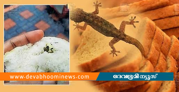 ഇടക്കൊച്ചിയിലെ ബേക്കറിയിൽ നിന്ന് വാങ്ങിയ ബ്രഡിനുള്ളിൽ ചത്ത പല്ലികളെന്നു പരാതി