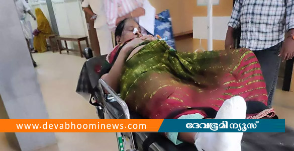 കോഴിക്കോട് സ്വകാര്യ ബസ്സില്&zwj; നിന്ന് തെറിച്ച് വീണ് യാത്രക്കാരിക്ക് ഗുരുതര പരിക്ക്