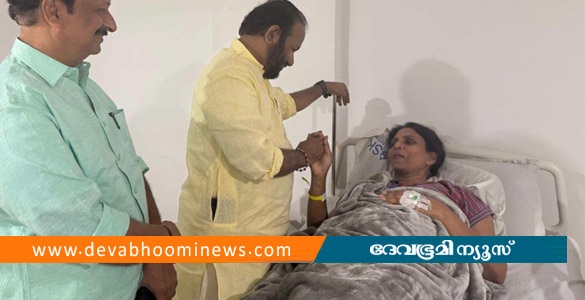 ആർ. ശ്രീലേഖ ആശുപത്രിയിൽ; രാജിവച്ചു എന്ന വാർത്ത ശരിയല്ല- എസ്. സുരേഷ്