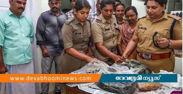 കൊല്ലത്ത് കള്ളനോട്ട് കേസിലെ പ്രതിയുടെ ലോക്കറില്&zwj; 22 കിലോ തിമിംഗല ഛര്&zwj;ദ്ദി